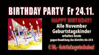 BIRTHDAYPARTY November