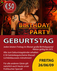 Geburtstag