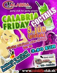 CALABRIA FRIDAY COCTAILS@Calabria Club