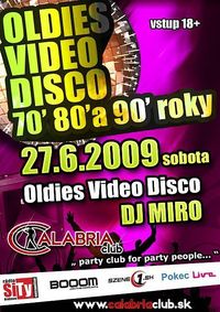 OLDIES PARTY  70’ 80’a 90’ roky@Calabria Club