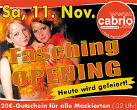 Fasching Opening