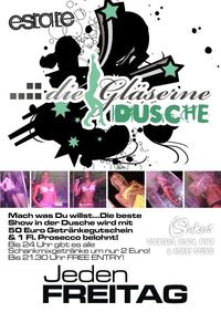 Die gläserne Dusche!@Club Estate