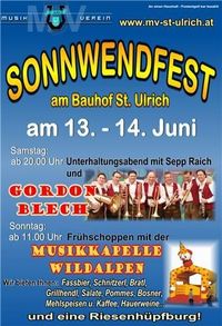 Sonnwendfest@Bauhof St. Ulrich