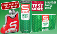 S-Budget energy drink 4 ever