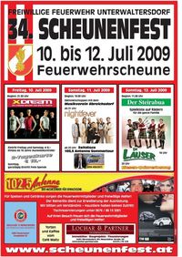 34. Scheunenfest@Feuerwehrscheune Unterwaltersdorf