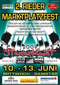  2. Rieder Marktplatzfest @Rieder Marktplatz