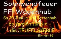 Sonnwendfeuer FF Wagenhub@Rottenhub