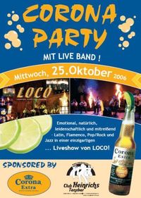 Corona Party@Club Heinrichs Tanzbar