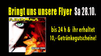 Bringt uns unsere Flyer!