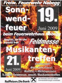 Sonnwendfeuer Nabegg@FF-Haus Nabegg