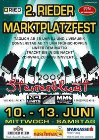 2. Rieder Marktplatzfest@Marktplatz Ried