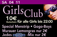 Girlsclub mit Menstrip + Gogoboys