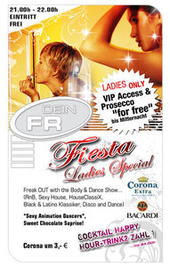 Fiesta Ladies Special@Partyhouse Auhof