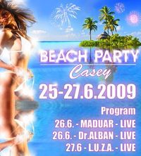 Zahájenie Beach Party@Casey Club