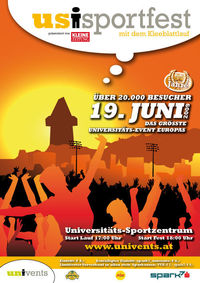 25.USI-Sportfest mit dem Kleeblattlauf@Universitäts-Sportzentrum