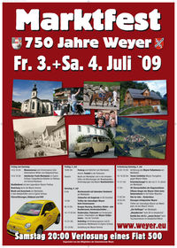 Marktfest - 750 Jahre Weyer@Marktplatz