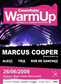 Warm Up Creamfields Central Europe @Stars Club