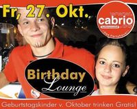 Birthday Lounge@Cabrio