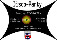 Disco-Party Seeham@Sportplatz Seeham