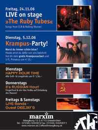 The Ruby Tubes Live