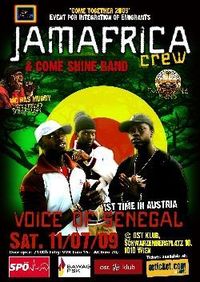 Jamafrica Crew & Come Shine Band 1st time in Austria, Vienna!!!@OST Klub