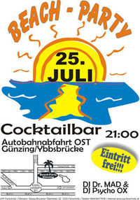 Beach Party 2009@Günzing Ybbsbrücke