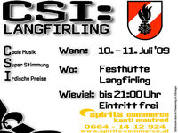 Hüttenfest Langfirling@Festhalle Langfirling