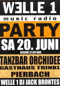 Welle 1 Party@GH Tanzbar Orchidee Trinkl