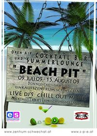 Beach Pit - die Open Air Cocktailbar / Sommerlounge@Einkaufszentrum Schwechat