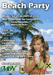 Beach Party@Gewerbegebiet Firma Friedl