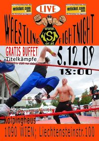 WSA Wrestling Fightnight@Kolpinghaus Alsergrund