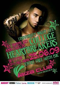 College HEARTbreakers@Ibiza Club