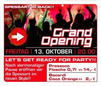 Grand Opening@Spessart