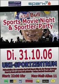 Red Bull Sports-Movie Night & Sport@Uni-Sportzentrum