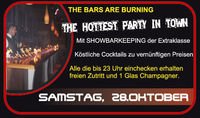 The bars are burning@Bungalow8