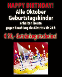 Birthday Party Oktober