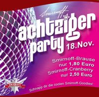 Smirnoff 80er-Party@Wunderbar