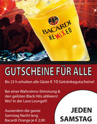 Gutschein für alle!@Lava Lounge Linz