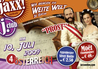 Eventserie-Weite Welt: Österreich@jaxx! und j.club 