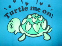 turtle me on  =  "krotz ma in godan"