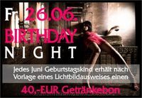 Birthday Night für alle Juni-Geburtstagskinder