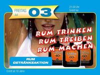 rum machen, rum treiben, rum trinken@Almrausch Hadersdorf 19+