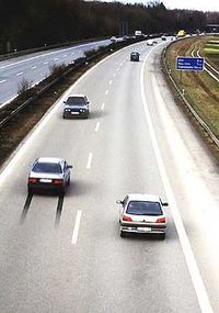 Verdammt, neulich hat mich ein Geisterfahrer überhohlt!