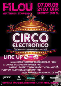 Circo Electronico @ Filou@Filou (Gasthaus Staufeneck)