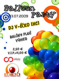 Balónová Párty@Infinity Club