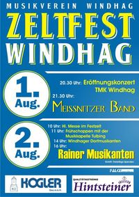 Zeltfest Windhag@Dorfplatz Windhag