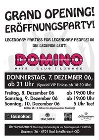 Eröffnungsparty@Domino