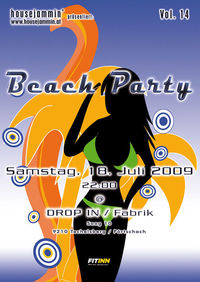 Housejammin' Vol.14 - Beach Party@Drop In / Fabrik