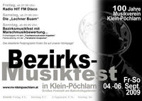 Bezirksmusikfest Klein-Pöchlarn@Bahnhofsgelände