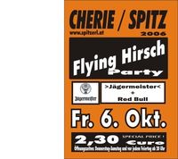 Flying Hirsch Party@Tanzcafe Cherie Spitz